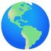 Globus mit Amerika