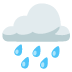Wolke mit Regen