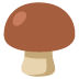 brauner Pilz