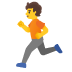 laufende Person