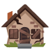 verfallenes Haus