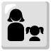 Familie: Frau, Mädchen
