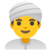 Mann mit Turban