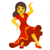 tanzende Frau