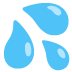 Schweißtropfen