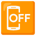 Mobiltelefon aus
