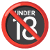 Minderjährige verboten