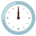 Ziffernblatt 12:00 Uhr