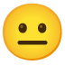 neutrales Gesicht