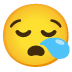 schläfriges Gesicht