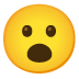 Gesicht mit offenem Mund