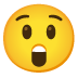 erstauntes Gesicht