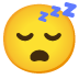 schlafendes Gesicht