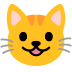 grinsende Katze