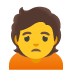 missmutige Person