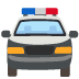 Polizeiwagen von vorne