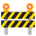 Baustellenabsperrung