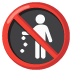 Abfall verboten