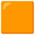oranges Quadrat