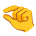 Wenig-Geste
