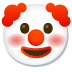 Clown-Gesicht