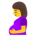 schwangere Frau