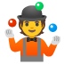 Jongleur(in)