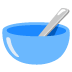 Schüssel mit Löffel