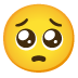 bettelndes Gesicht