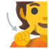 gehörlose Person