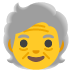ältere Person