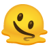 schmelzendes Gesicht