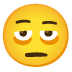 Gesicht mit Augenringen