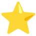 weißer mittelgroßer Stern