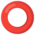 hohler roter Kreis